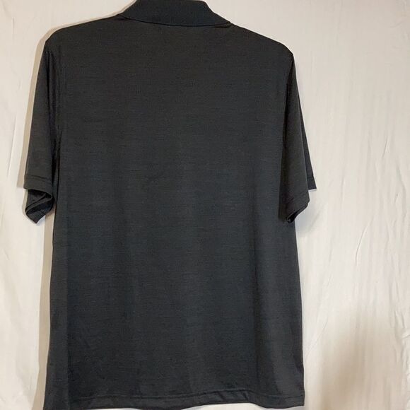 Croft &Barrow Men’s large Polo shirt, gray,wicking - Picture 2 of 6